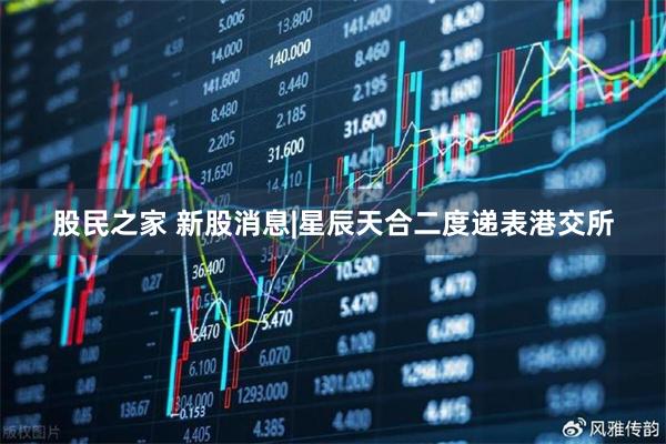 股民之家 新股消息|星辰天合二度递表港交所